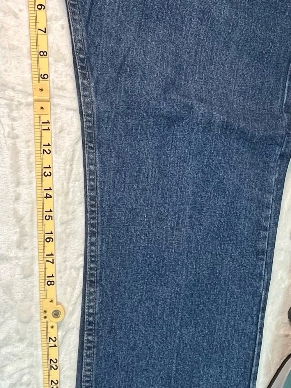 Lee Regular Fit Straight Leg Jeans Mens Size 40x28 Medium Wash Denim
